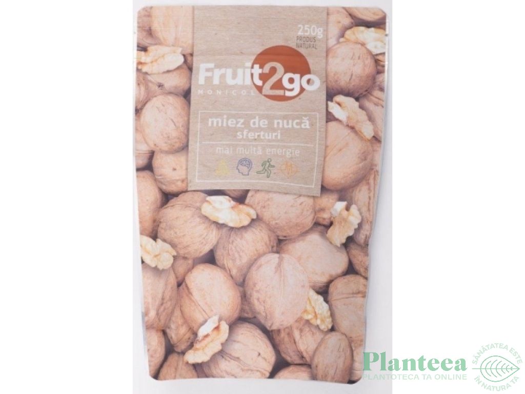 Miez nuca sferturi eco 250g - FRUIT2GO