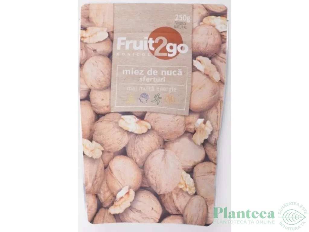 Miez nuca sferturi eco 250g - FRUIT2GO