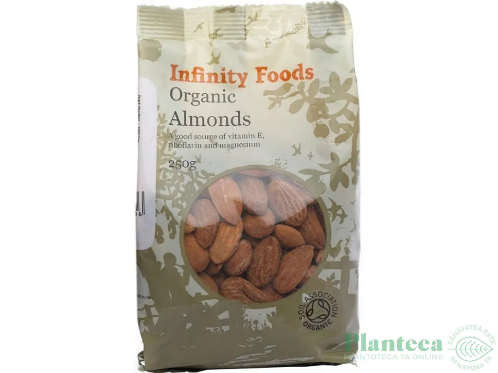 Migdale crude necojite eco 250g - INFINITY FOODS