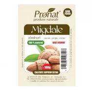 Migdale intregi prajite usor sarate eco 200g - PRONAT