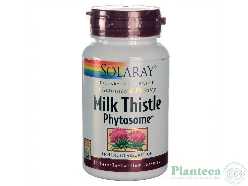 Milk Thistle Phytosome 30cps - SOLARAY