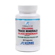 Minerale trasoare coloidale organice acid fulvic 60cp - KONIG