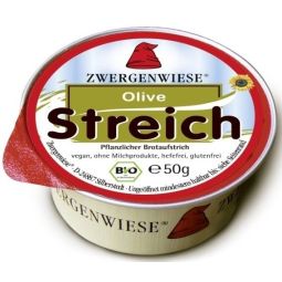 Pate vegetal fl soarelui masline 50g - ZWERGENWIESE