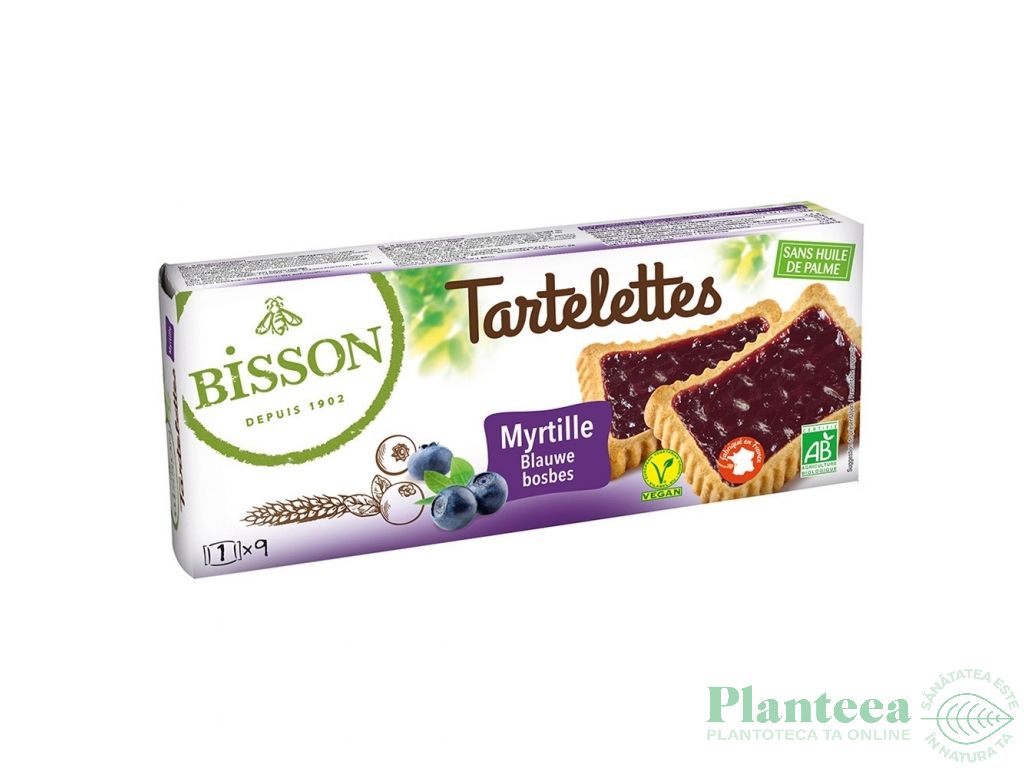 Tarte glazura afine eco 145g - BISSON