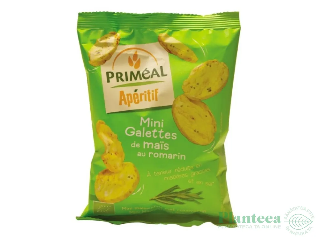 Chipsuri porumb rozmarin eco 50g - PRIMEAL