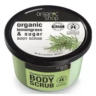 Scrub corp zahar lemongrass 250ml - ORGANIC SHOP