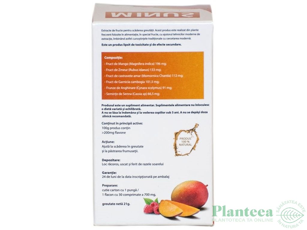 Capsula slabit Minus 30cps - HERBAL NEW LIFE