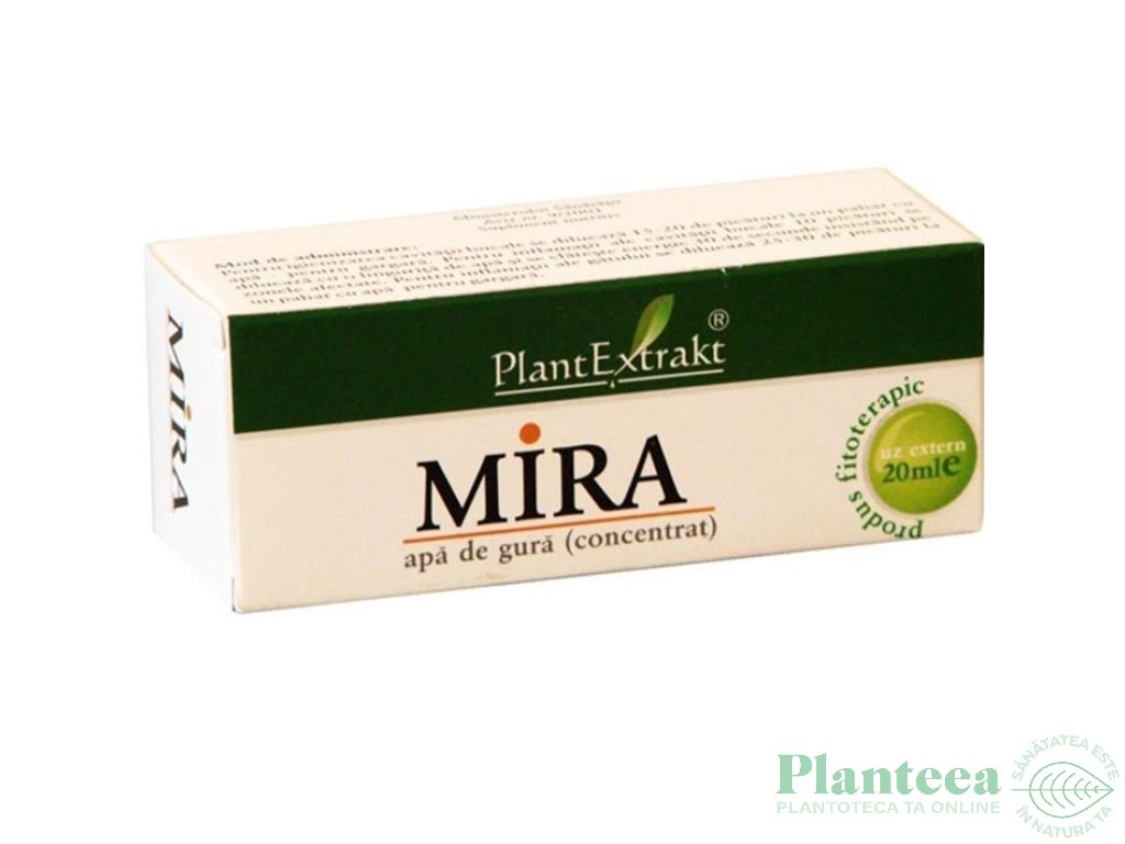 Apa gura concentrat Mira 20ml - PLANTEXTRAKT