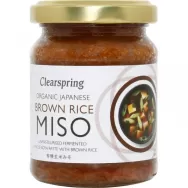 Pasta Miso orez brun soia nepasteurizat eco 150g - CLEARSPRING