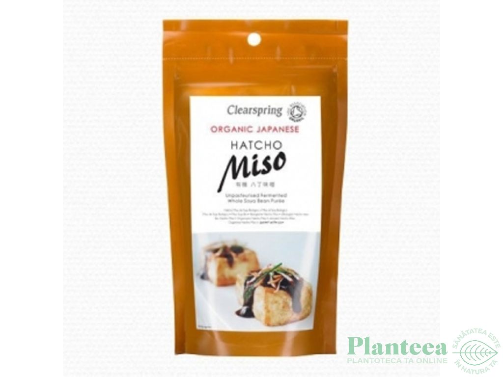 Pasta Miso Hatcho nepasteurizat eco 300g - CLEARSPRING