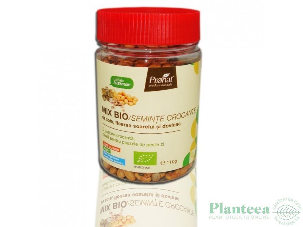 Seminte mix crocante bio 110g - PRONAT