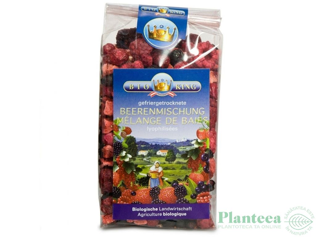 Mix fructe liofilizate eco 40g - BIOKING