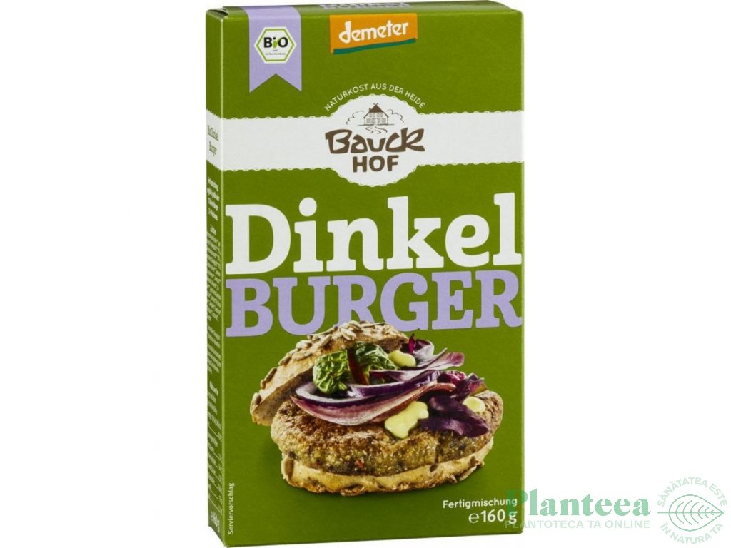 Premix pt burger spelta eco 160g - BAUCKHOF