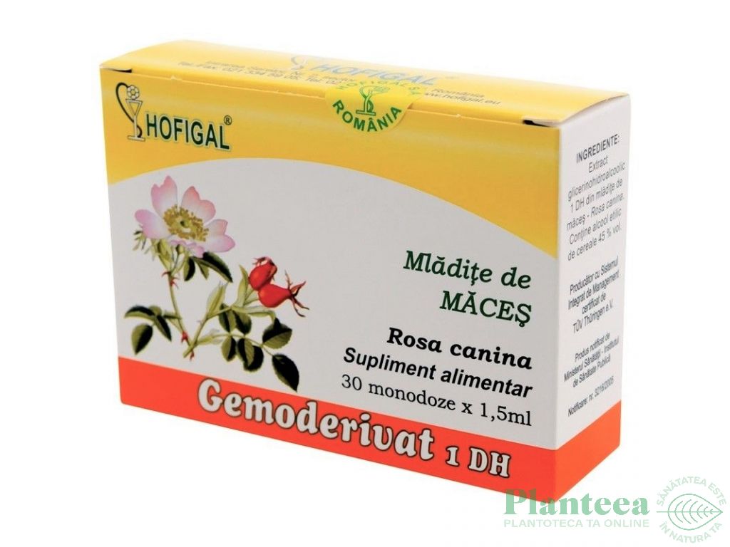 Gemoderivat macese mladite 30x1,5ml - HOFIGAL