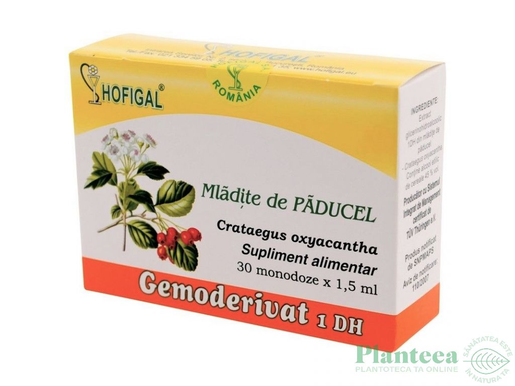 Gemoderivat paducel mladite 30x1,5ml - HOFIGAL