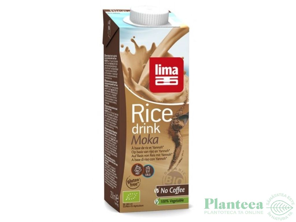 Lapte orez moka bio 250ml - LIMA