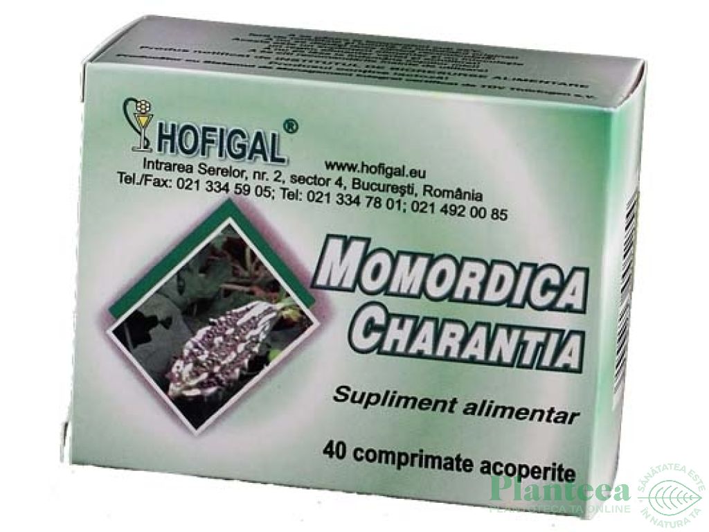 Momordica 500mg 40cps - HOFIGAL