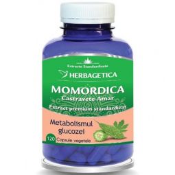 Momordica extract castravete amar 120cps - HERBAGETICA