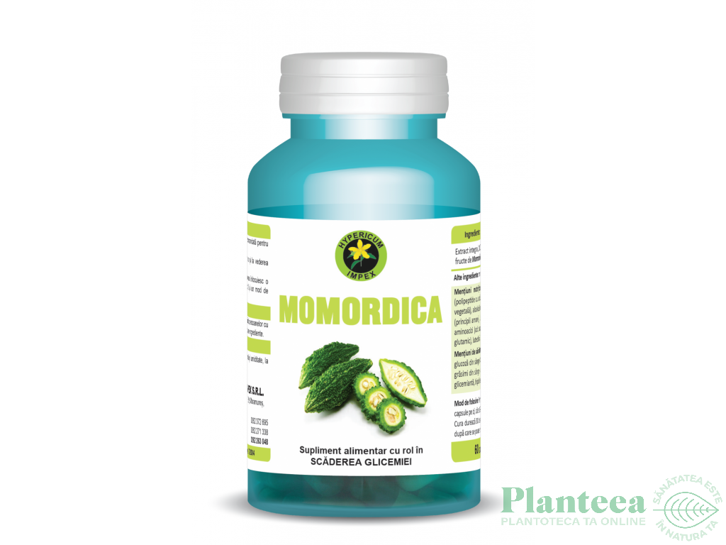 Momordica 150mg 60cps - HYPERICUM PLANT
