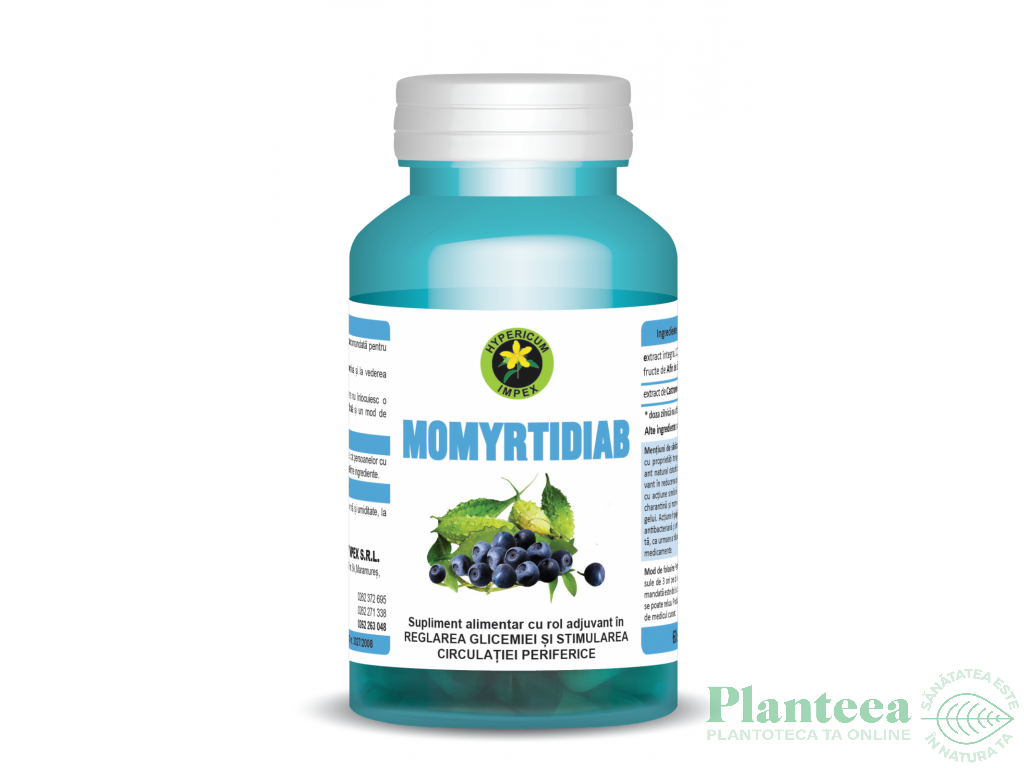 Momyrtidiab 60cps - HYPERICUM PLANT