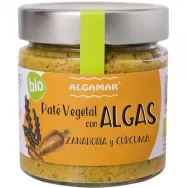 Pate vegetal alge morcovi turmeric bio 180g - ALGAMAR