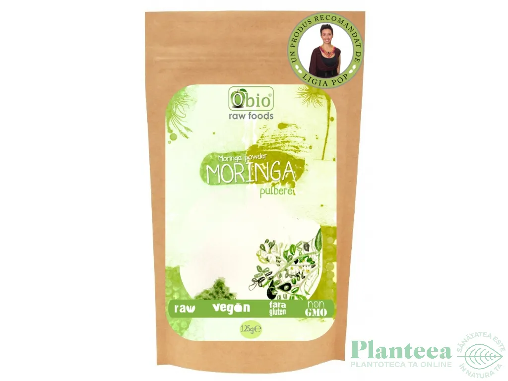 Pulbere moringa eco 125g - OBIO