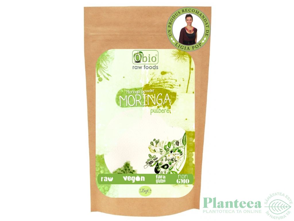 Pulbere moringa eco 125g - OBIO