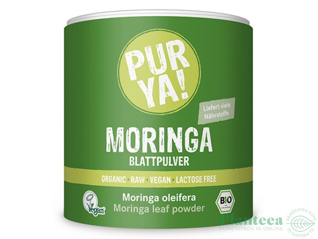 Pulbere moringa bio 150g - PUR YA