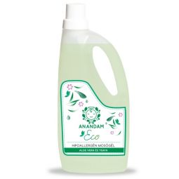 Detergent lichid rufe hipoalergenic aloe tea tree 1L - ANANDAM