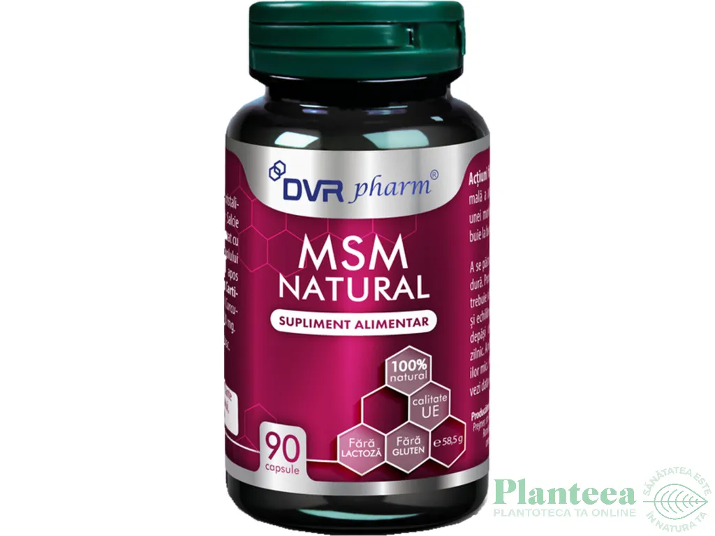 MSM natural 90cps - DVR PHARM
