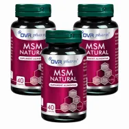 Set MSM natural 3x40cps - DVR PHARM