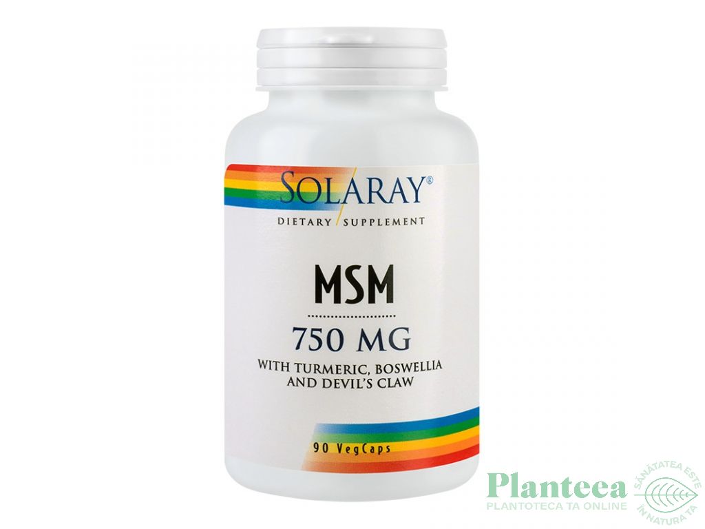 MSM [MetilSulfonilMetan] 90cps - SOLARAY