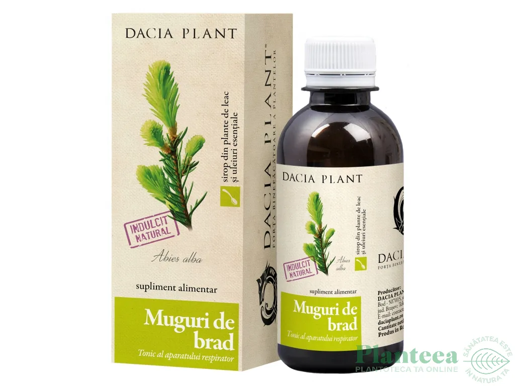 Sirop muguri brad 200ml - DACIA PLANT