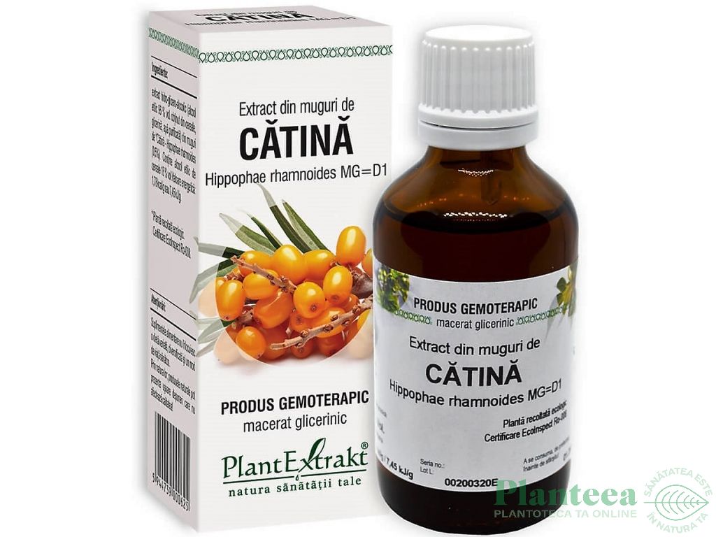 Gemoderivat catina alba muguri 50ml - PLANTEXTRAKT