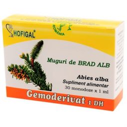 Gemoderivat brad alb muguri 30x1,5ml - HOFIGAL