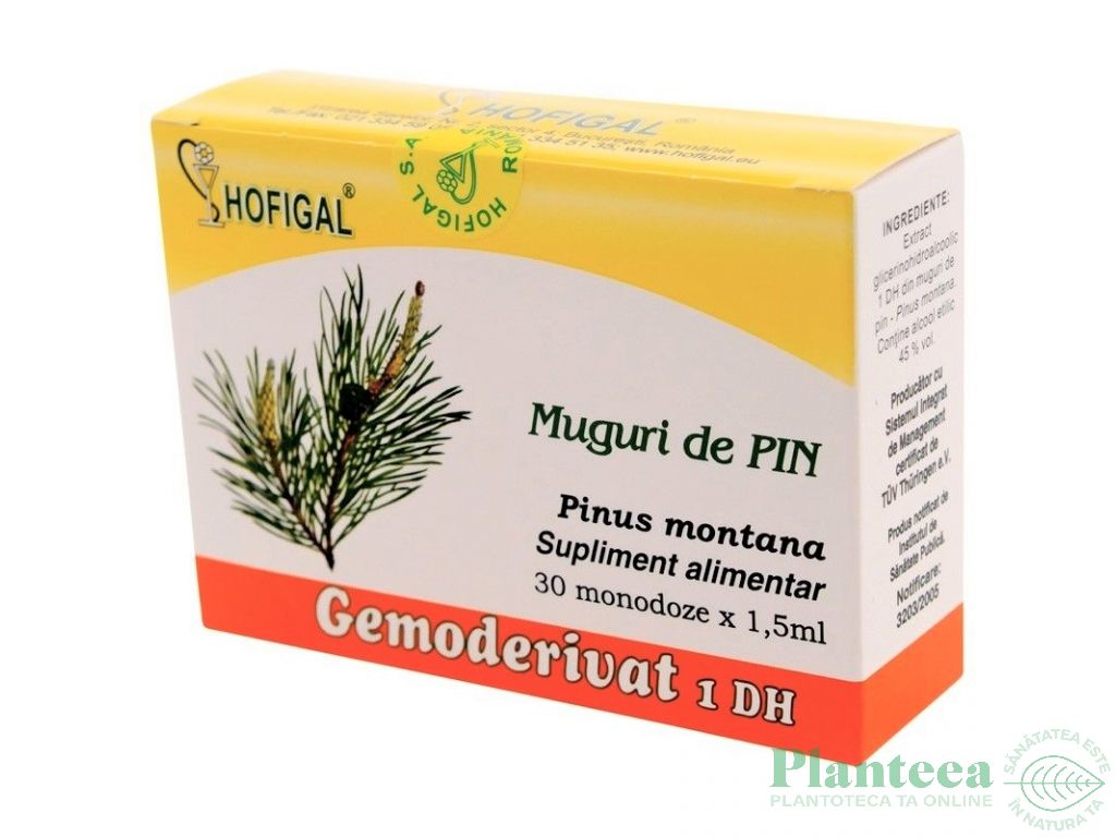 Gemoderivat pin muguri 30x1,5ml - HOFIGAL