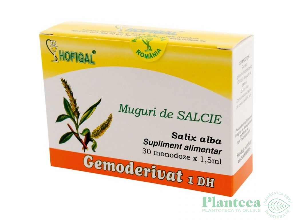 Gemoderivat salcie muguri 30x1,5ml - HOFIGAL