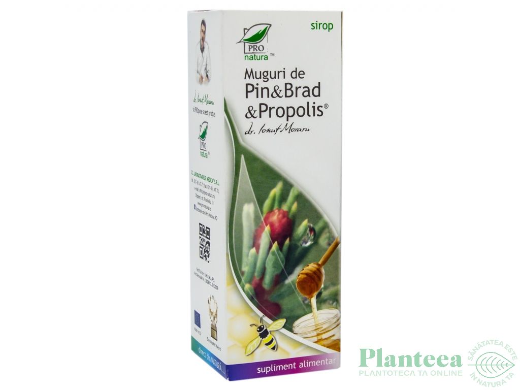 Sirop muguri pin brad propolis 100ml - MEDICA