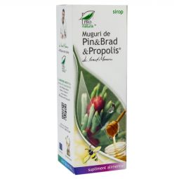 Sirop muguri pin brad propolis 100ml - MEDICA