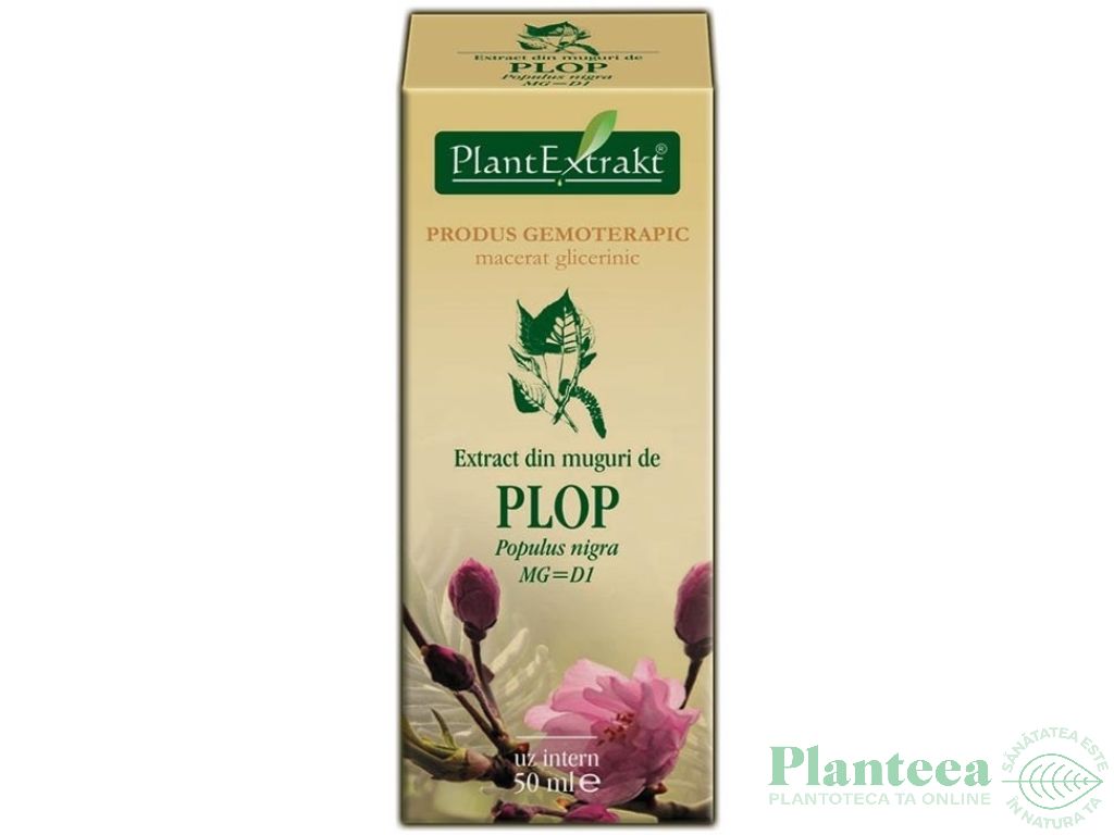 Gemoderivat plop muguri 50ml - PLANTEXTRAKT