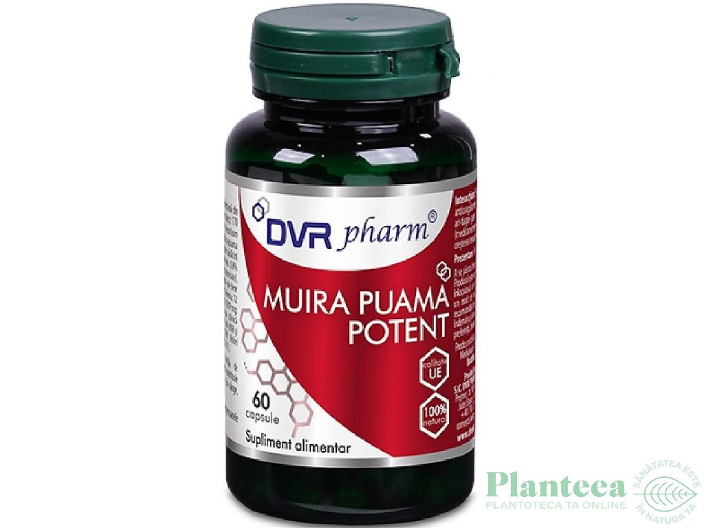 Muira puama Potent 60cps - DVR PHARM