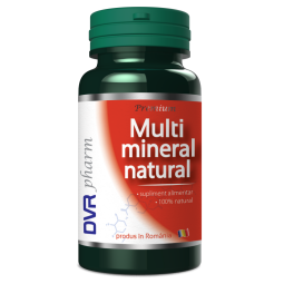 Multi Mineral natural 60cps - DVR PHARM