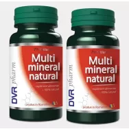 Pachet Multimineral natural 60+30cps - DVR PHARM