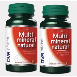 Pachet Multi Mineral natural 60+30cps - DVR PHARM