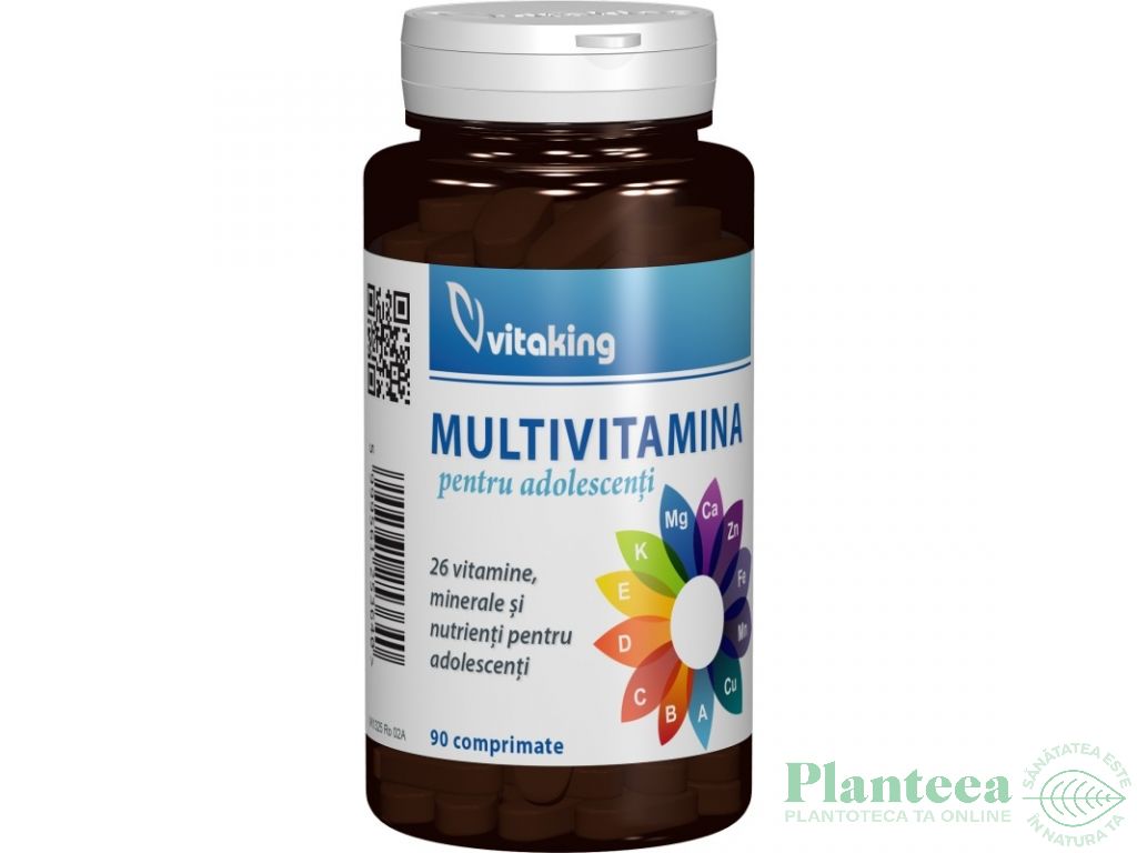 Multivitamina adolescenti 90cp - VITAKING