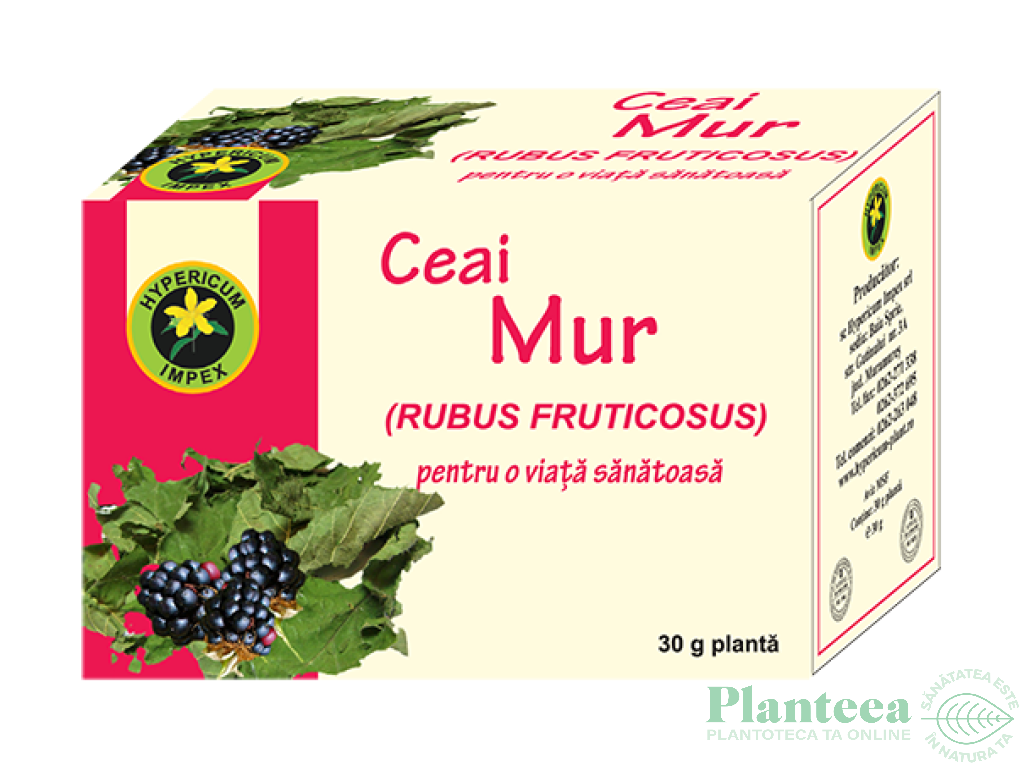 Ceai mur frunze 30g - HYPERICUM PLANT