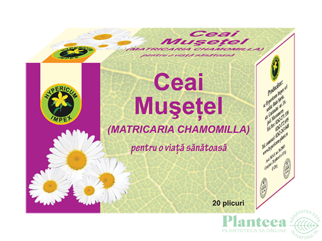 Ceai musetel 20dz - HYPERICUM PLANT