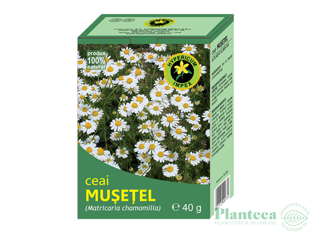 Ceai musetel 40g - HYPERICUM PLANT