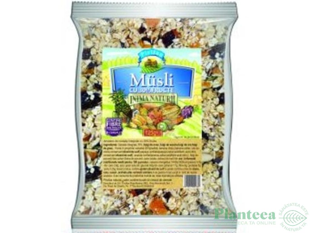 Musli fructe fara zahar 125g - PIRIFAN