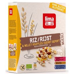 Musli orez mei expandat fara gluten eco 250g - LIMA